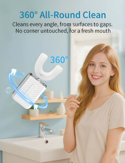 U-shaped electric toothbrush