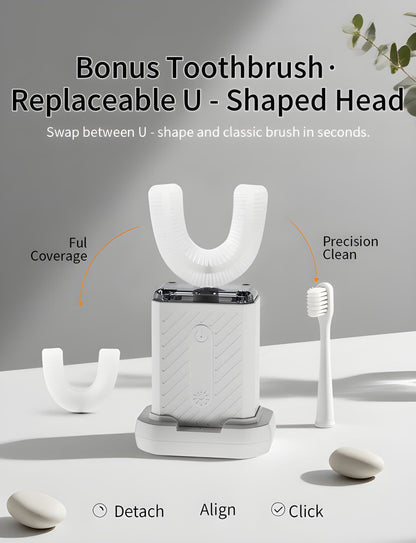 U-shaped electric toothbrush