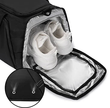 Ventilated shoe compartment