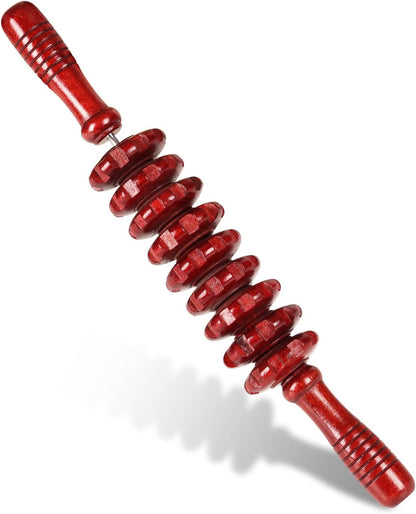 Manual Wooden Fascia Massage Roller