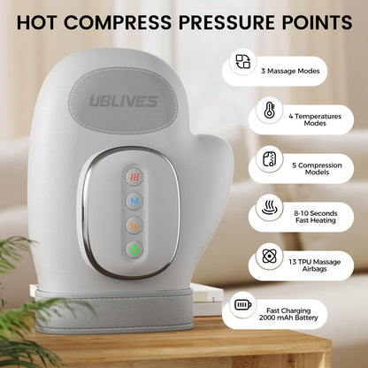 Hand Massager with Heat and Compression