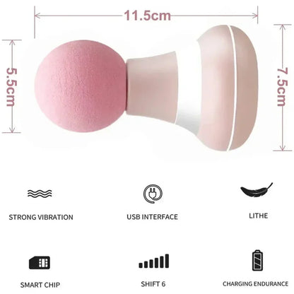 Mini Portable Massage Gun Deep Tissue Percussion Hand