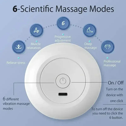 Mini Portable Massage Gun Deep Tissue Percussion Hand