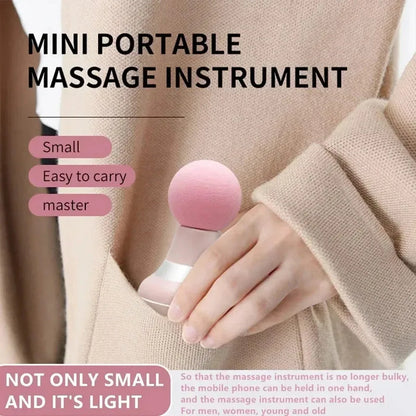Mini Portable Massage Gun Deep Tissue Percussion Hand